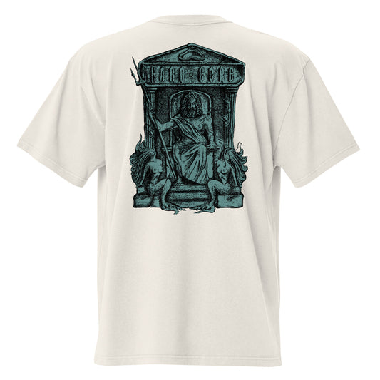 Zeus oversized faded t-shirt