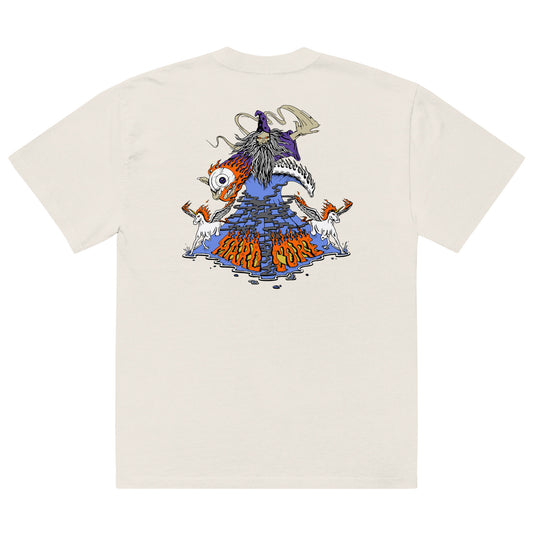 Merlin oversized faded t-shirt