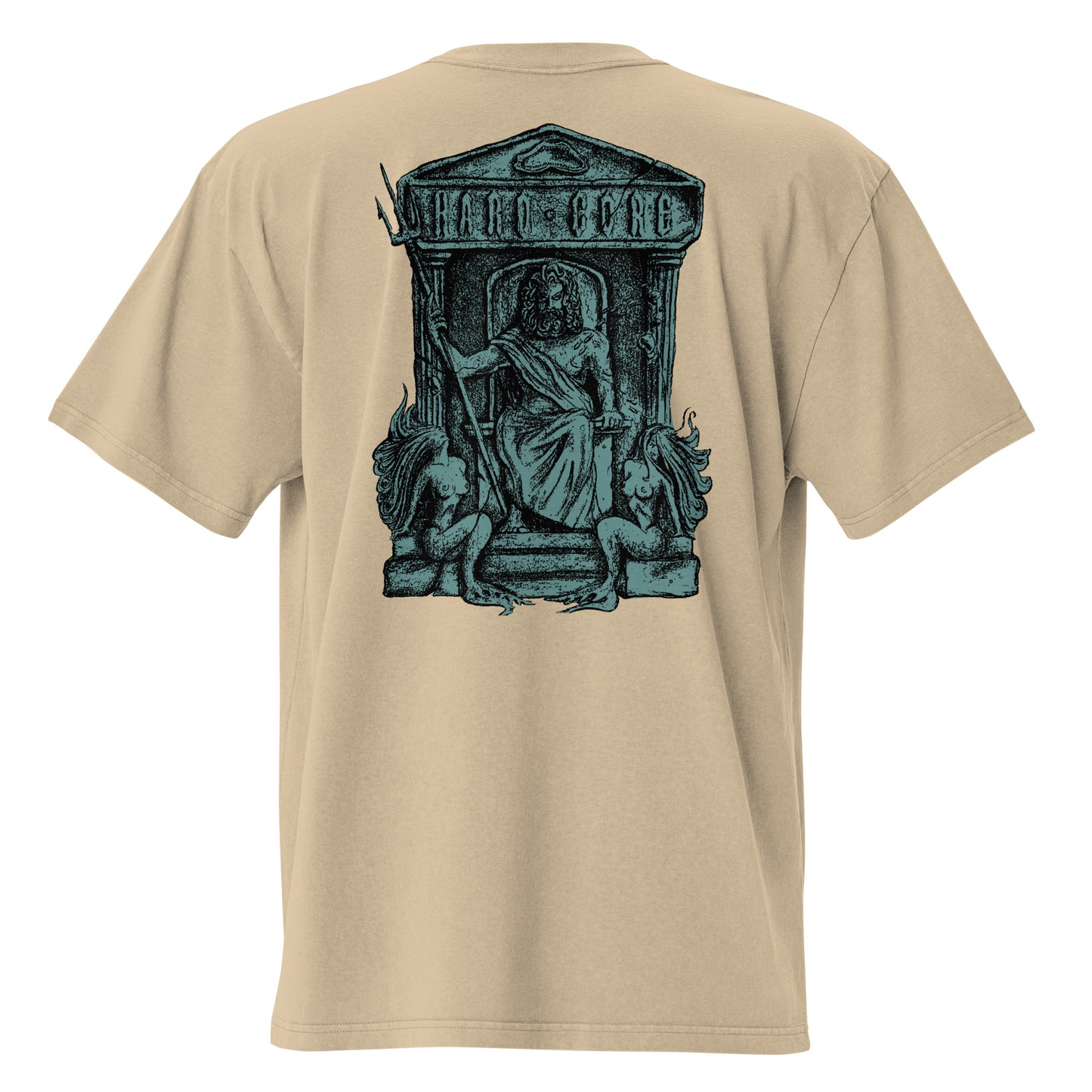 Zeus oversized faded t-shirt