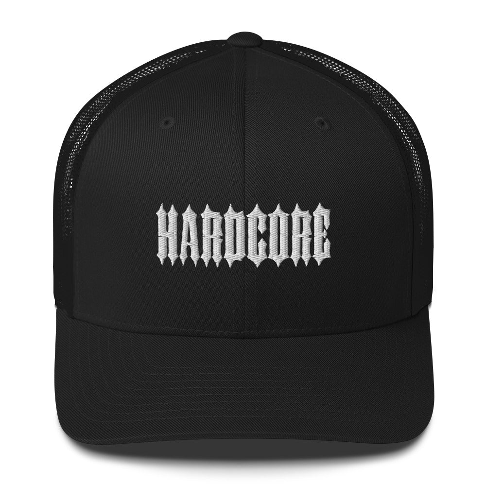 Hardcore Trucker Cap (Dark Colors)